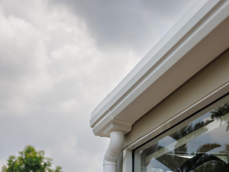 Metalcolor Laminated Aluminium Gutters 800 600