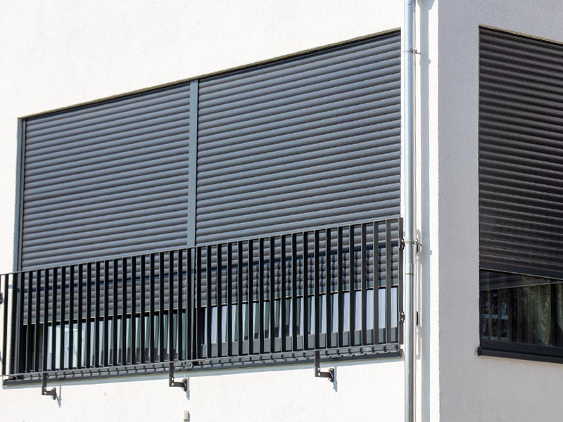 Metalcolor Laminated Aluminium Roller Shutters 800 600