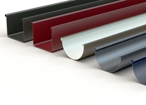 Metalcolor Laminated Coil Aluminium Gutters 800 600
